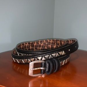 Saint Laurent Unisex Studded Belt (Size 36 -40)